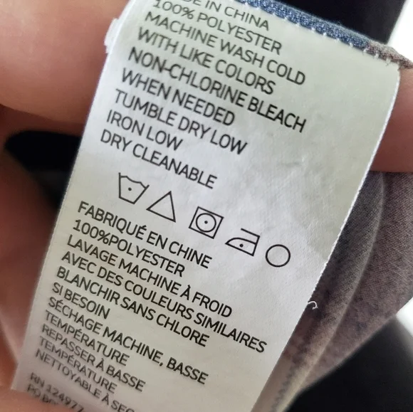 Prana Plaid Maroon Flint Maxi Tunic Size Small - Picture 11 of 11